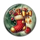 Cabochon Résine - botte de noël