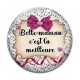 Cabochon Verre - ma belle mère c'est la meilleure