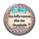 Cabochon Résine - une belle maman plus que formidable