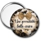 Miroir de poche - une formidable belle mère
