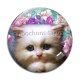 Cabochon Verre - chaton