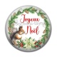 Cabochon Résine - joyeux noël