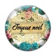 Cabochon Verre - joyeux noël