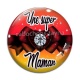 Cabochon Verre - super maman