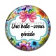 Cabochon Résine - une belle soeur géniale