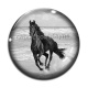 Cabochon Verre - cheval