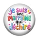 Cabochon Résine - je suis une marraine qui déchire