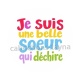 je suis une belle soeur qui déchire