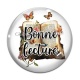 Cabochon Verre -  bonne lecture