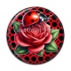 Cabochon Résine - coccinelle