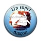 Cabochon Résine - un super maçon
