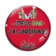 Cabochon Verre -  j'peux pas j'ai jardinage