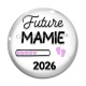 Cabochon Verre - future mamie 2026