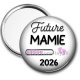 Miroir de poche - future mamie 2026
