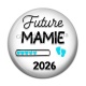 Cabochon Résine - future mamie 2026