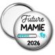Miroir de poche - future mamie 2026