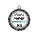 Pendentif Cabochon Argent - future mamie 2026