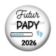 Cabochon Résine - futur papy 2026