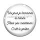 Cabochon Verre - proverbe