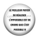 Cabochon Résine - proverbe