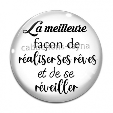 Cabochon Verre - citation