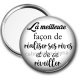 Miroir de poche - citation