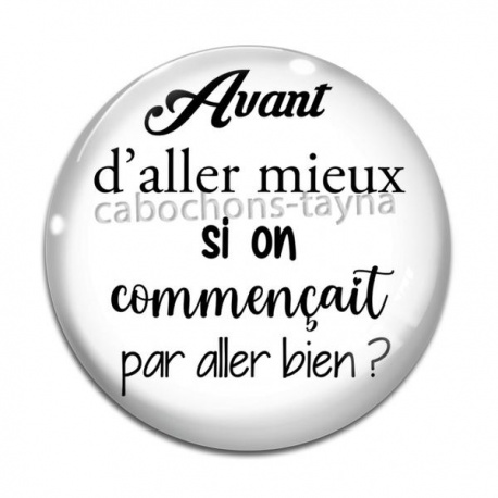 Cabochon Verre - citation