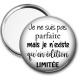 Miroir de poche - citation