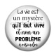 Cabochon Résine - proverbe