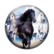 Cabochon Verre - cheval