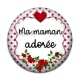 Cabochon Résine - ma maman adorée