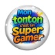 Cabochon Verre - mon tonton c'est un super gamer