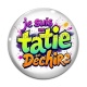 Cabochon Verre - je suis une tatie qui déchire