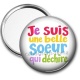 Miroir de poche - je suis une belle soeur qui déchire