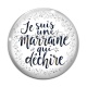 Cabochon Verre - je suis une marraine qui déchire