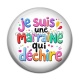 Cabochon Résine -  je suis une marraine qui déchire
