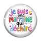 Cabochon Verre -  je suis une marraine qui déchire
