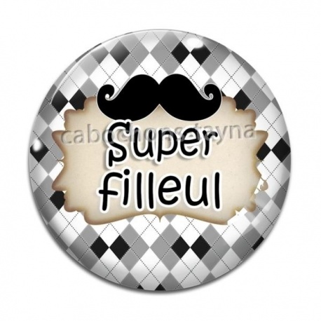 Cabochon Verre - super filleul