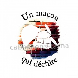 un maçon qui déchire