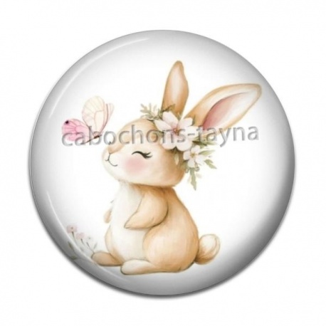 Cabochon Résine - commande roux