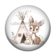 Cabochon Résine - commande roux