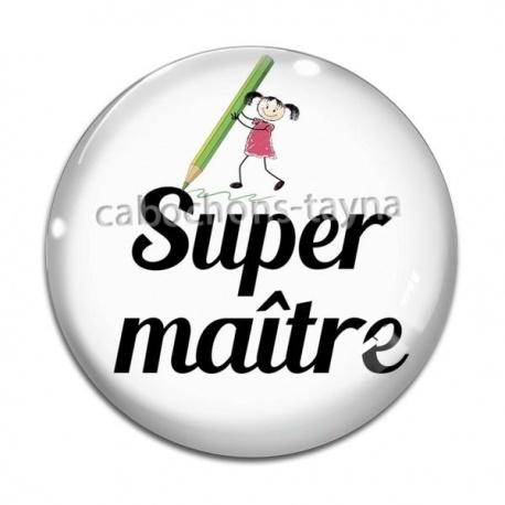 Cabochon Verre - super maître