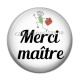 Cabochon Résine - merci maître