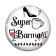 Cabochon Verre - super barmaid