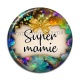 Cabochon Résine - super mamie