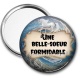 Miroir de poche - une belle soeur formidable