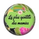 Cabochon Résine - la plus gentille des mamies