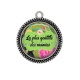 Pendentif Cabochon Argent - la plus gentille des mamies