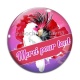 Cabochon Verre - merci pour tout