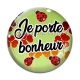 Cabochon Verre - je porte bonheur
